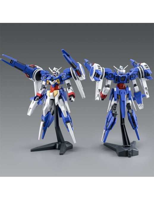 P-Bandai High Grade HG 1/144 Mobile Suit Gundam AGE-1 Razor & Gundam AGE-2 Asrtemis Set