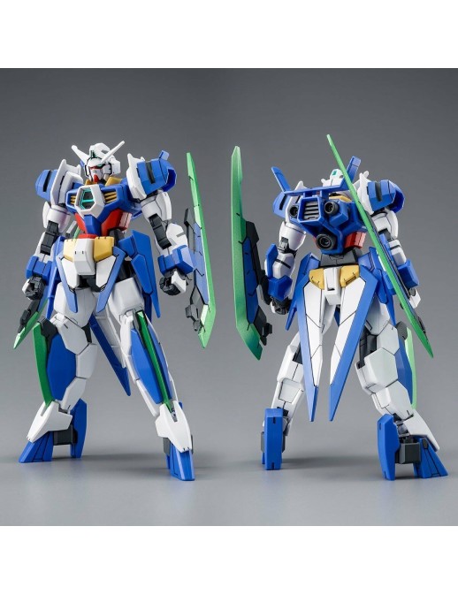 P-Bandai High Grade HG 1/144 Mobile Suit Gundam AGE-1 Razor & Gundam AGE-2 Asrtemis Set