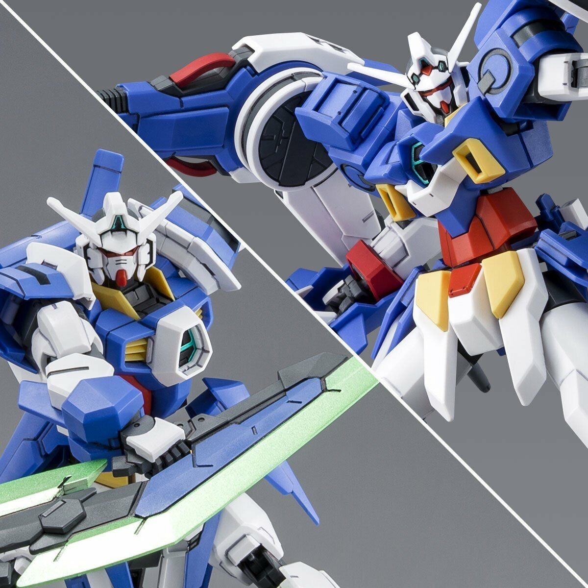P-BANDAI HIGH GRADE HG 1/144 MOBILE SUIT GUNDAM AGE-1 RAZOR & GUNDAM AGE-2 ASRTEMIS SET