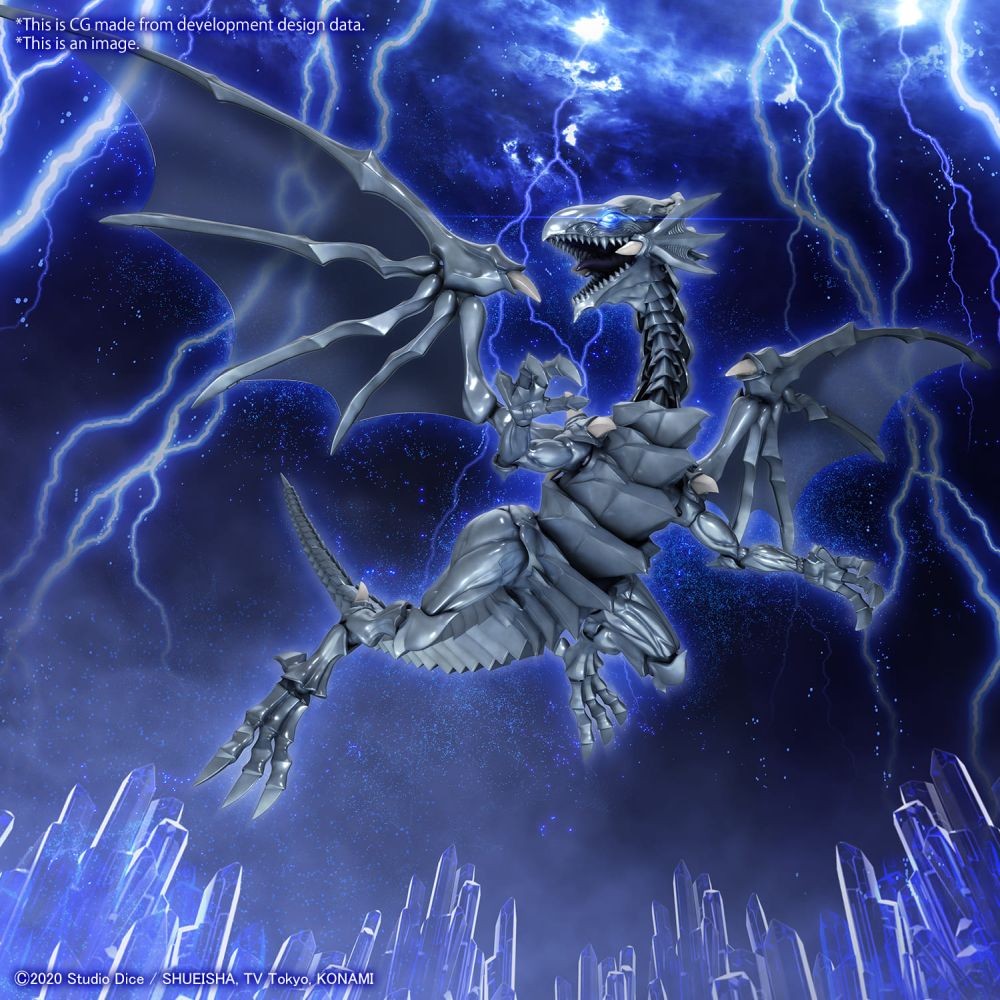 BANDAI FIGURE-RISE STANDARD AMPLIFIED YU-GI-OH! DUEL MONSTERS BLUE-EYES WHITE DRAGON