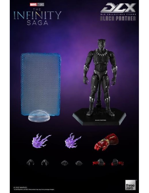 Threezero Avengers Infinity Saga DLX Black Panther 1/12 Scale