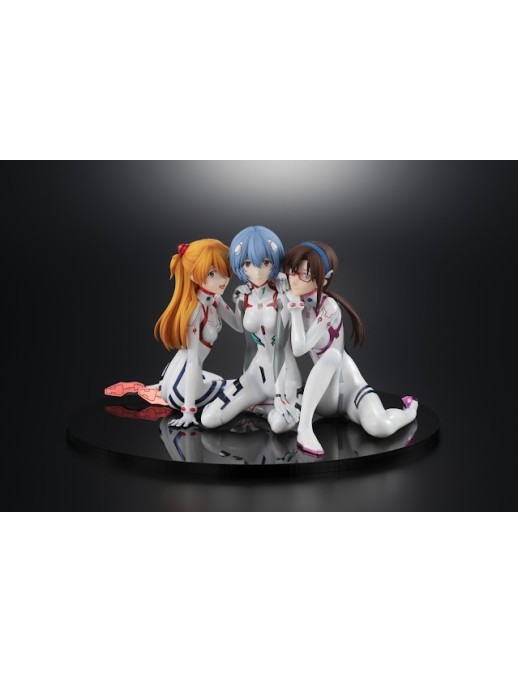 Kadokawa KDColle Rebuild of Evangelion Asuka & Rei & Mari Newtype Cover Version