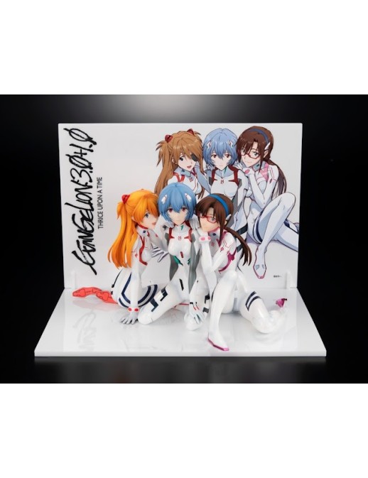 Kadokawa KDColle Rebuild of Evangelion Asuka & Rei & Mari Newtype Cover Version