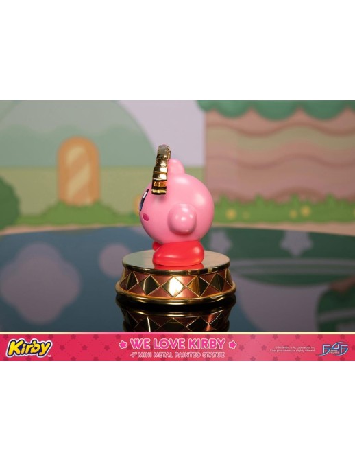 First 4 Figures Mini Metal Painted Staute We Love Kirby