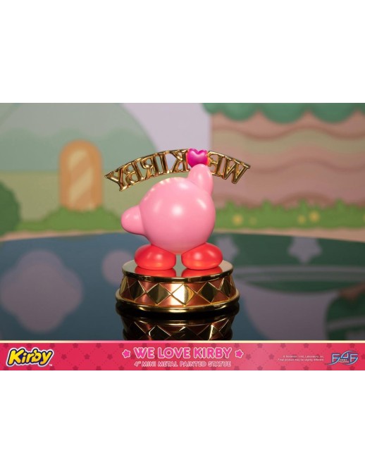 First 4 Figures Mini Metal Painted Staute We Love Kirby