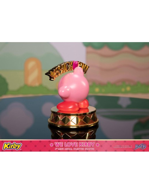 First 4 Figures Mini Metal Painted Staute We Love Kirby