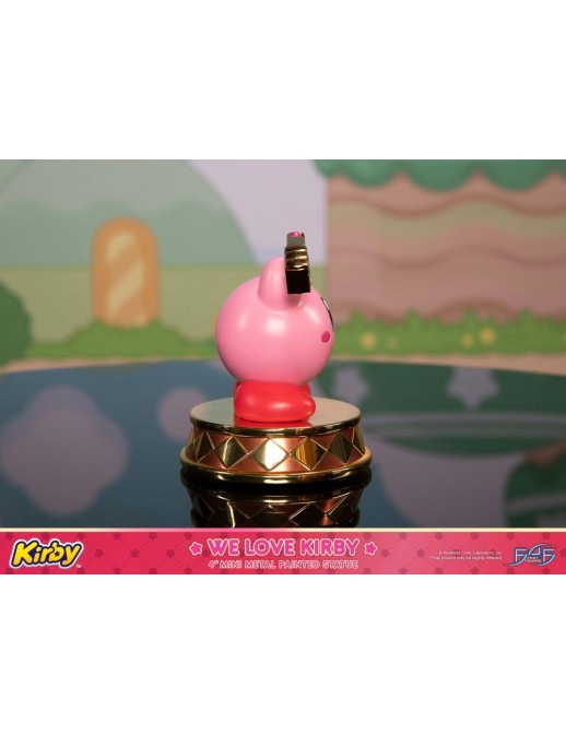 First 4 Figures Mini Metal Painted Staute We Love Kirby