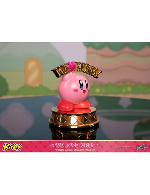 First 4 Figures Mini Metal Painted Staute We Love Kirby