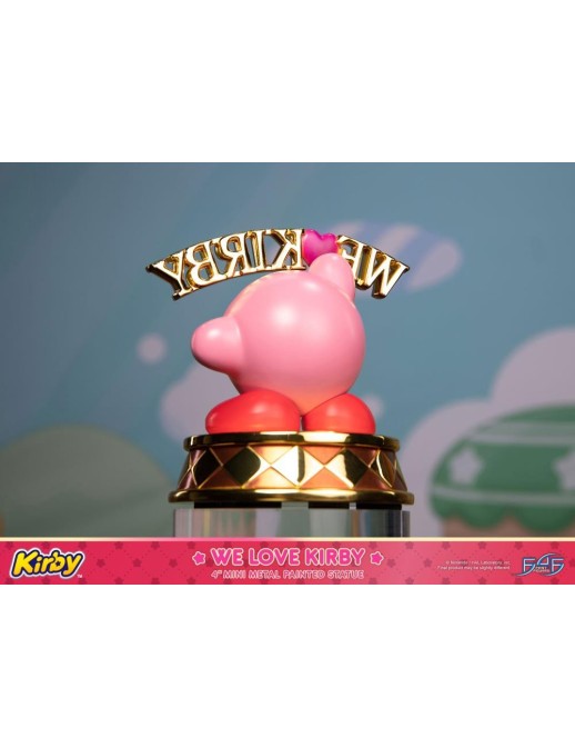 First 4 Figures Mini Metal Painted Staute We Love Kirby