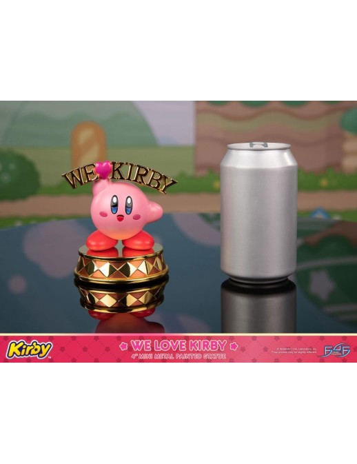 First 4 Figures Mini Metal Painted Staute We Love Kirby