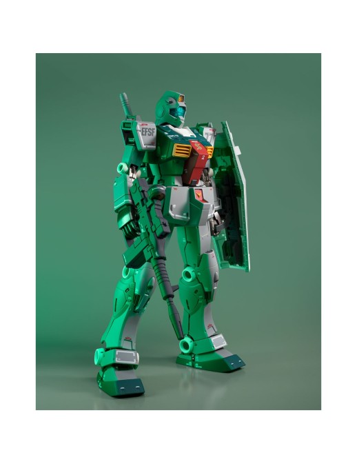 Bandai Gundam Fix Figuration Metal Composite RGM-79 GM Sleggar Platoon Custom Cucuruz Doan's Island
