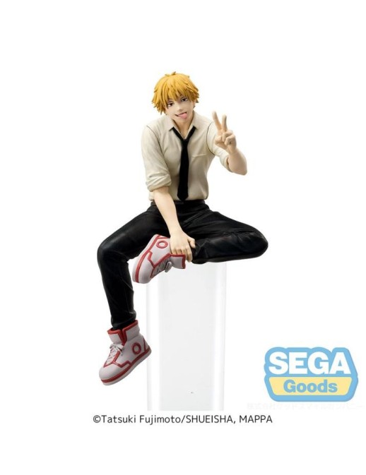 Sega Premium Perching Figure Chainsaw Man Denji