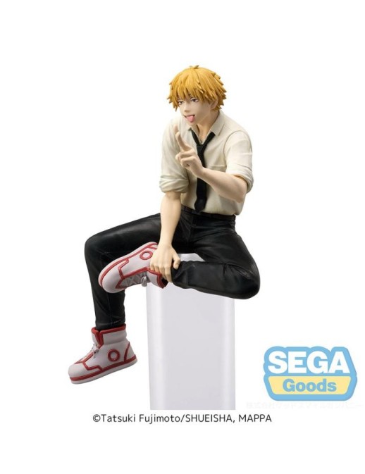 Sega Premium Perching Figure Chainsaw Man Denji