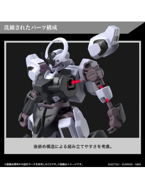 Bandai High Grade HG 1/144 Mobile Suit Gundam MDX-0003 Gundam Schwarzette