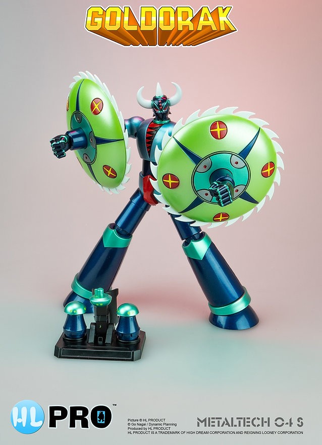 HL PRO METALTECH 04S UFO ROBOT GRENDIZER GIN GIN METALLIC COLOR