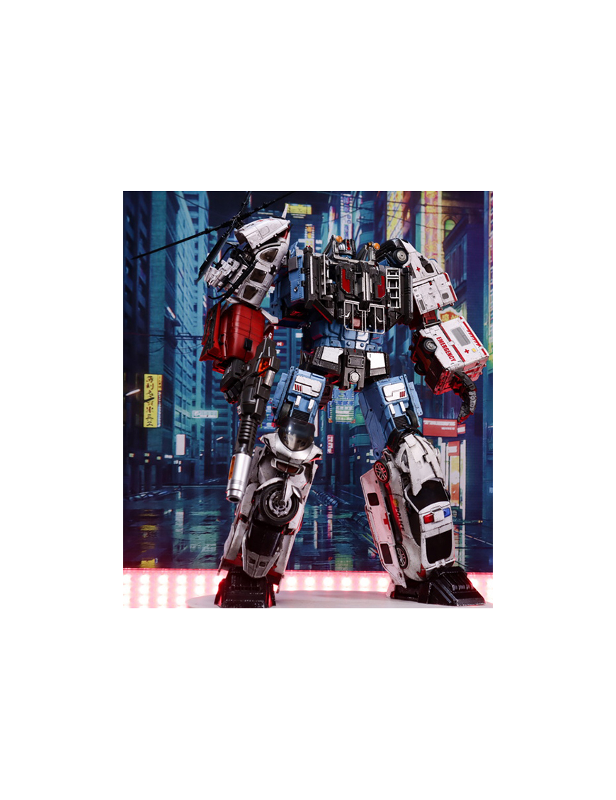 Generation Toys GT-08 Transformers Guardian Battle Damage Version Generation Toys GT-08 Transformers Guardian Battle Damage Version