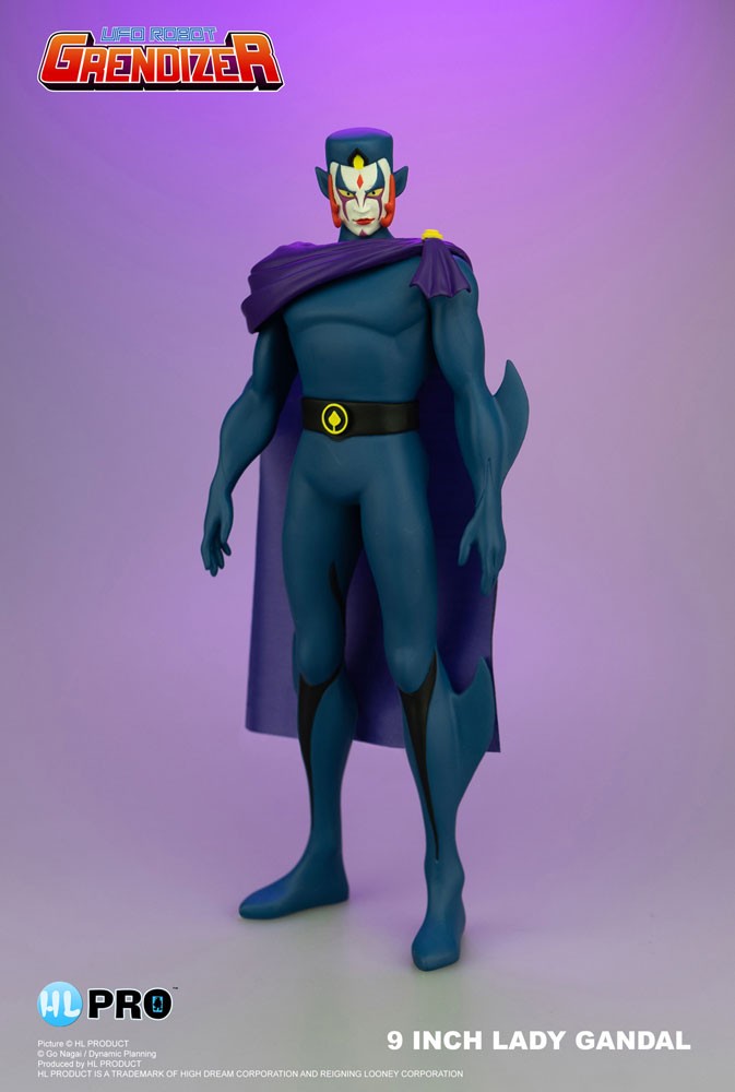 HL PRO VYNIL FIGURE COLLECTION UFO ROBOT GRENDIZER COMMANDER LADY GANDAL
