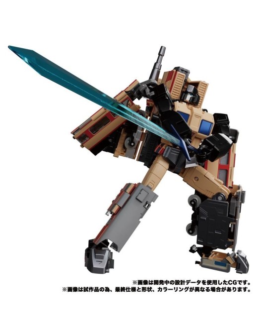 Takara Tomy Transformers Masterpiece Gattai MPG-05 Trainbot Seizan