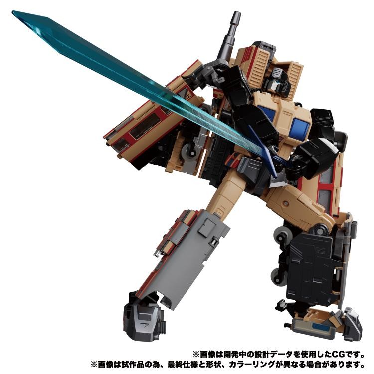 TAKARA TOMY TRANSFORMERS MASTERPIECE GATTAI MPG-05 TRAINBOT SEIZAN