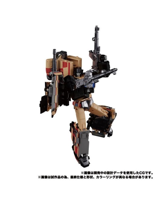 Takara Tomy Transformers Masterpiece Gattai MPG-05 Trainbot Seizan