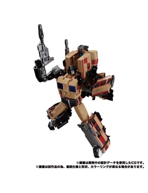 Takara Tomy Transformers Masterpiece Gattai MPG-05 Trainbot Seizan