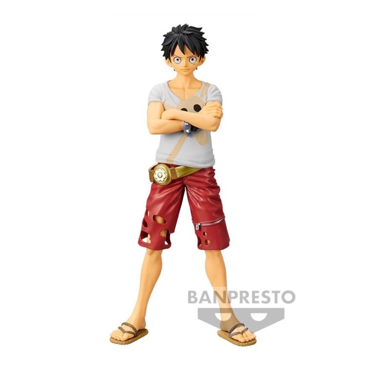 BANPRESTO DXF ONE PIECE FILM RED THE GRANDLINE MEN MONKEY D. LUFFY