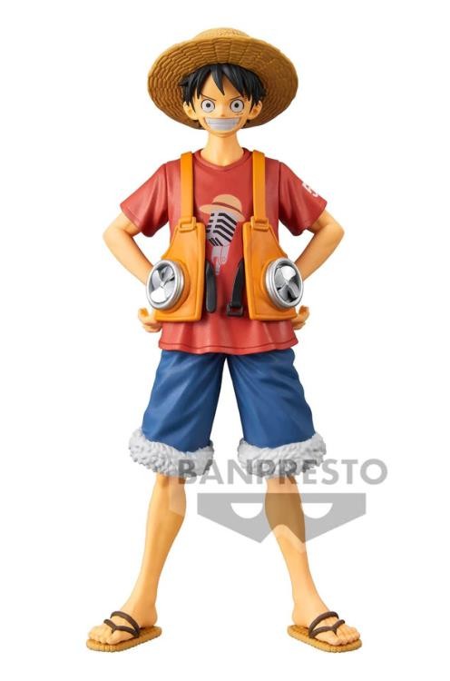 BANPRESTO DXF ONE PIECE FILM RED THE GRANDLINE MEN MONKEY D. LUFFY
