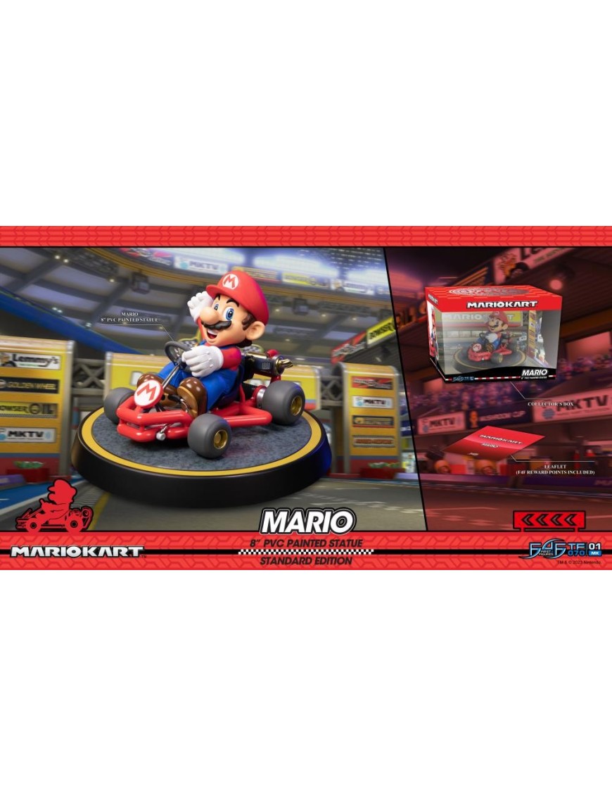 First 4 Figures Mario Kart Mario Standard Edition First 4 Figures Mario Kart Mario Standard Edition