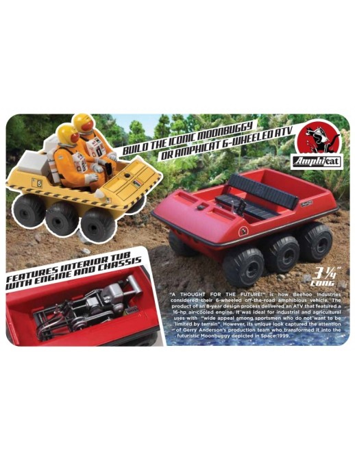 MPC Space 1999 Moon Buggy from Moon Base Alpha 1/24 Scale Plastic Model Kit