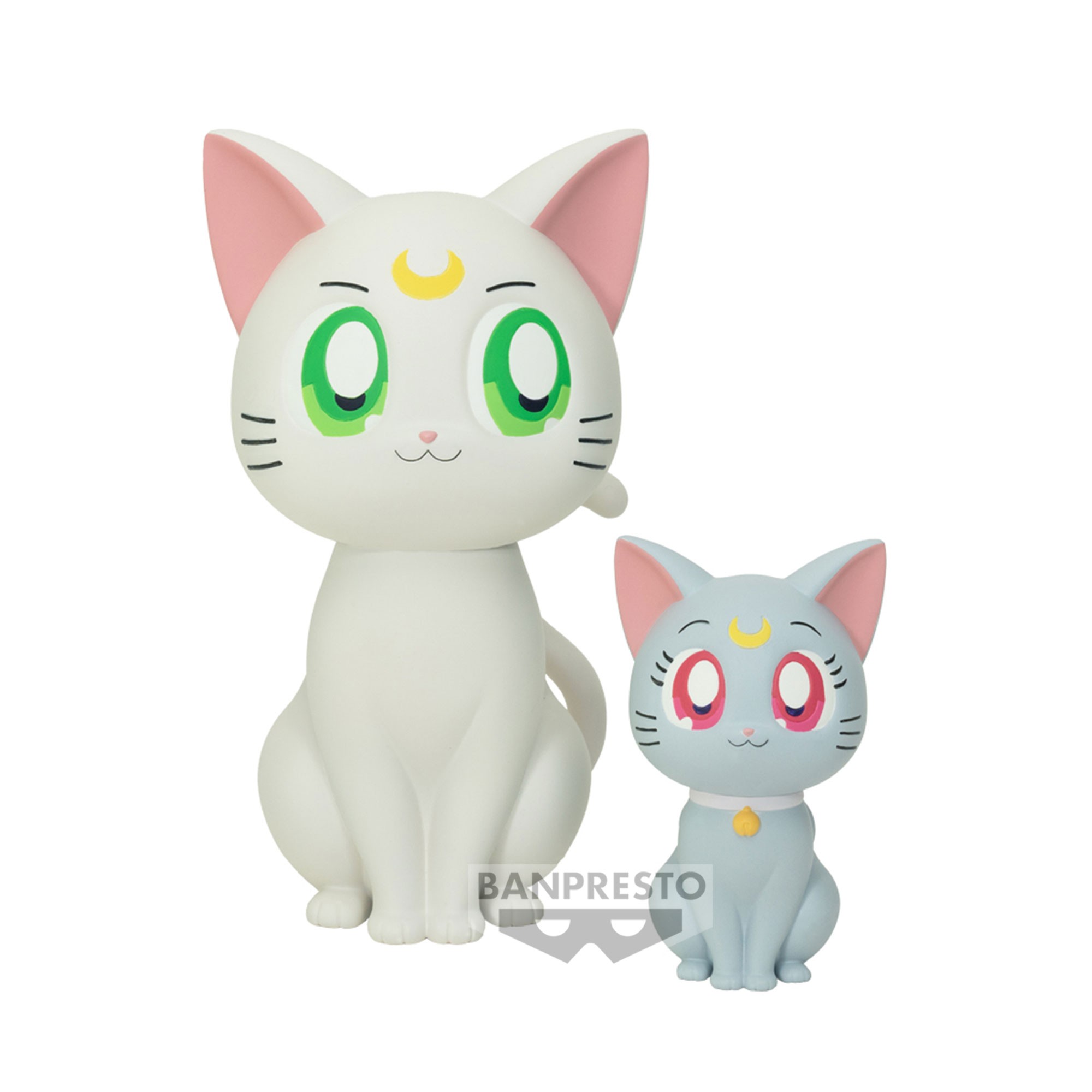 BANPRESTO SOFVIMATES SAILOR MOON COSMOS ARTEMIS & DIANA