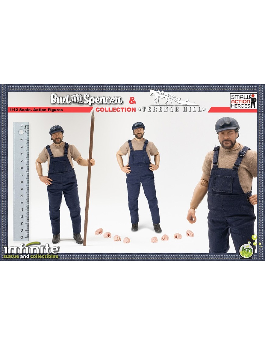 Infinite Statue and Collectible Small Action Heroes Bud Spencer Version A Infinite Statue and Collectible Small Action Heroes Bud Spencer Version A