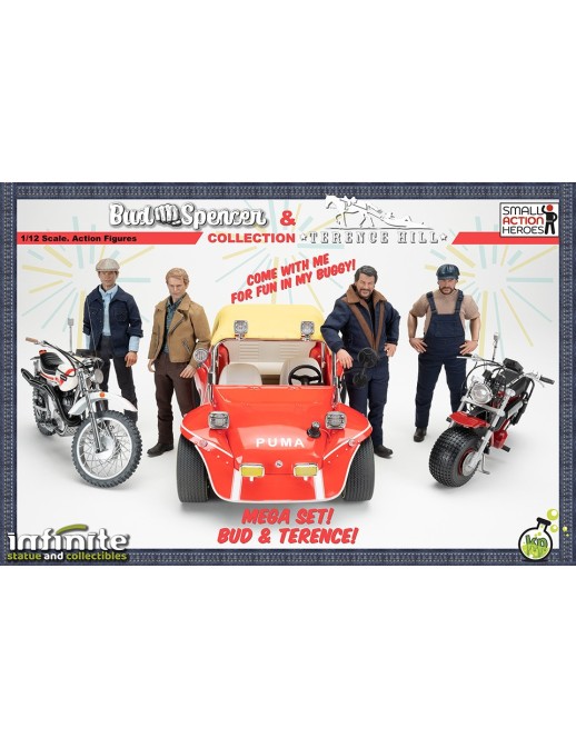 Infinite Statue and Collectible Small Action Heroes Terence Hill Version A