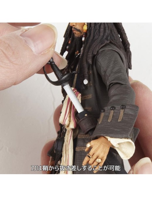 Kaiyodo Revoltech Pirates of the Caribbean Jack Sparrow