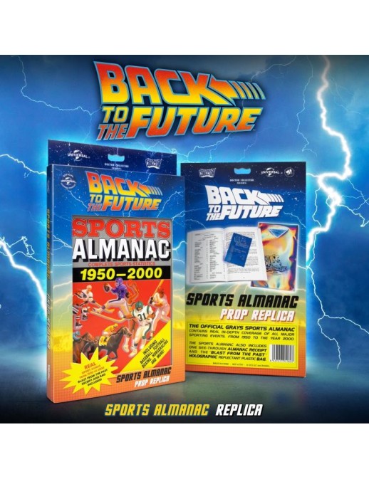 Doctor Collector Back to the Future Sports Almanac Replica