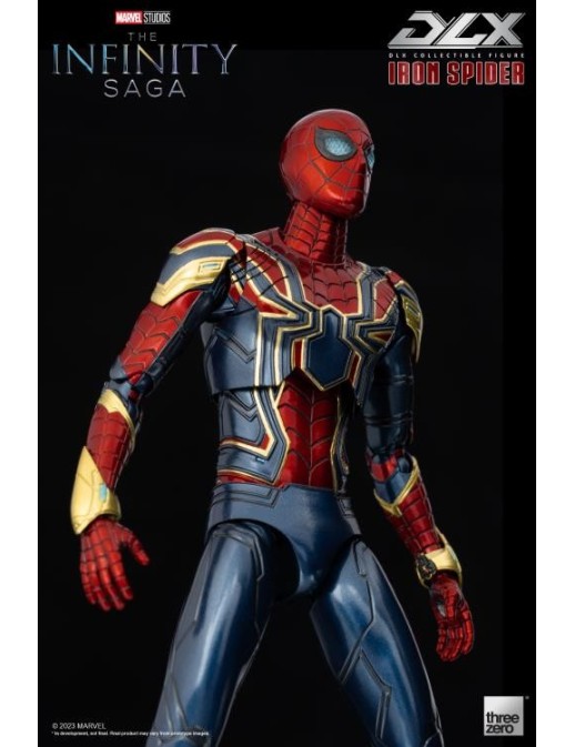 Threezero Avengers Infinity Saga DLX Collectible Figure Iron Spider 1/12 Scale