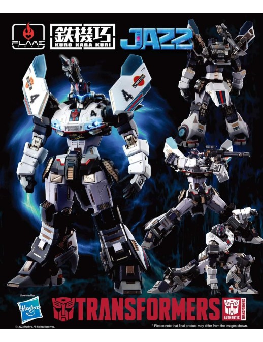 Flame Toys Kuro Kara Kuri 09 Series Transformers Jazz