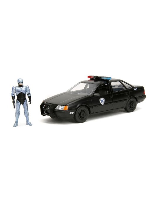 Jada Toys Diecast Model 1/24 Scale Robocop '86 Ford Taurus