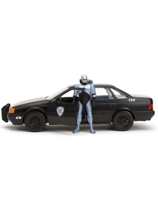 Jada Toys Diecast Model 1/24 Scale Robocop '86 Ford Taurus