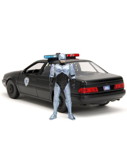 Jada Toys Diecast Model 1/24 Scale Robocop '86 Ford Taurus