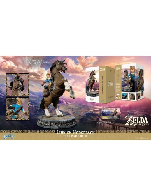 First 4 Figures, F4F, The Legend of Zelda, Breath of the Wild, Link, Horseback, Tears of the Kingdom