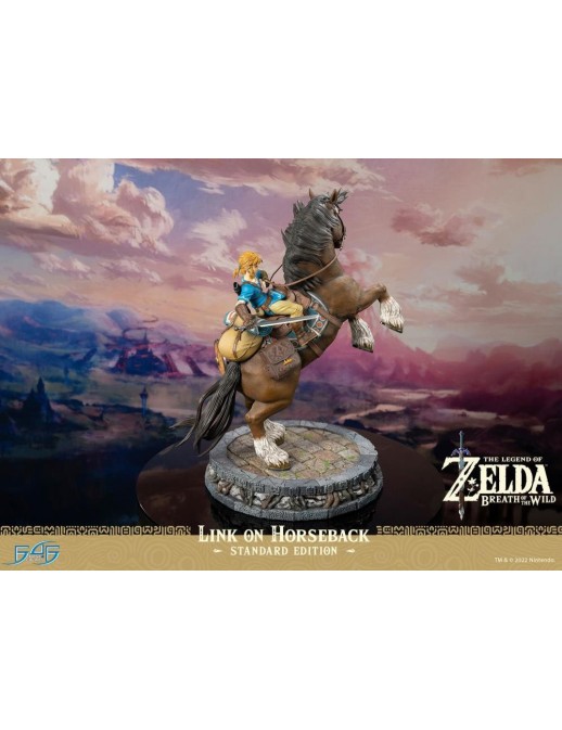 First 4 Figures, F4F, The Legend of Zelda, Breath of the Wild, Link, Horseback, Tears of the Kingdom