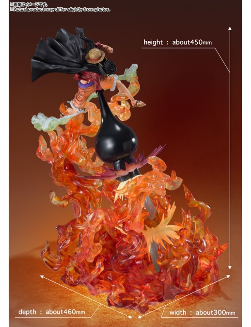 Bandai Figuarts Zero One Piece Monkey D. Luffy Hellfire Pistol