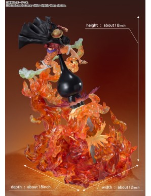 Bandai Figuarts Zero One Piece Monkey D. Luffy Hellfire Pistol