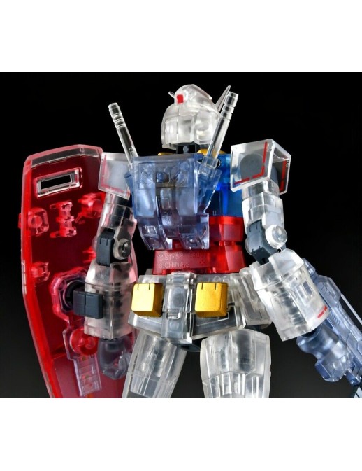 Bandai Robot Damashi RX-78-2 Gundam A.N.I.M.E. Ver. Clear Color