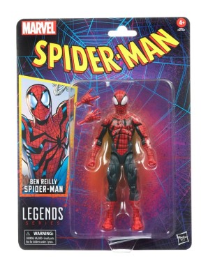 HASBRO Spider-Man Marvel Legends Retro Collection Actionfigur Ben Reilly Spider-Man 15 cm