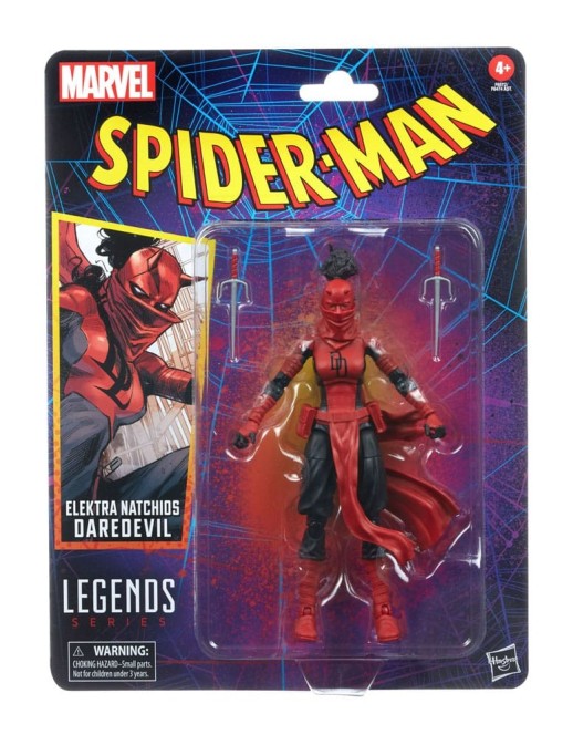 Hasbro Marvel Legends Retro Collection Elektra Natchios Daredevil