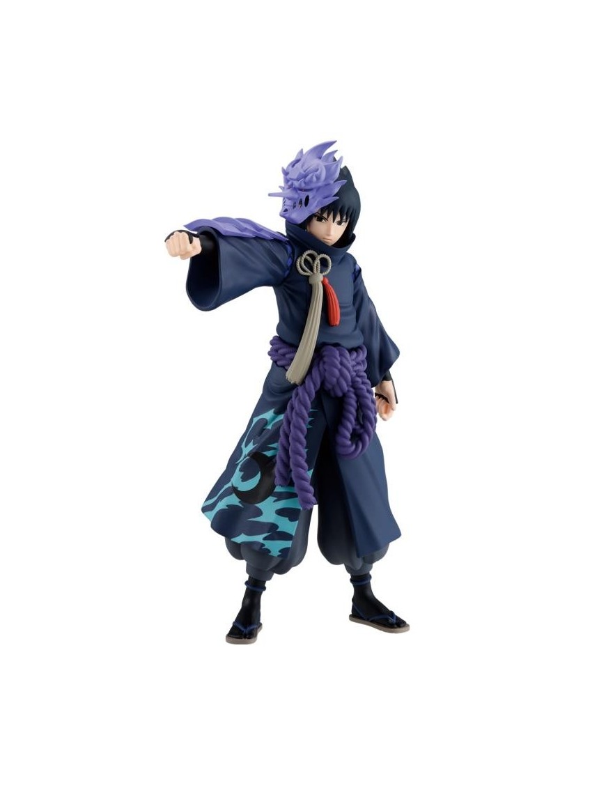Banpresto Naruto Shippuden Sasuke Uchiha Animation 20th Anniversary Costume Banpresto Naruto Shippuden Sasuke Uchiha Animation 20th Anniversary Costume
