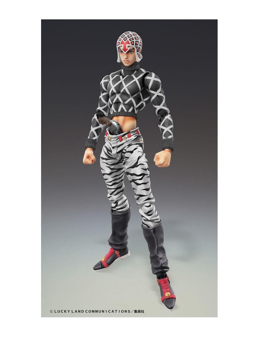 Medicos Entertaiment JoJo's Bizarre Adventure Part5 Super Action Action Figure Chozokado (Guido Mista & S P Ver. Black) Medicos Entertaiment JoJo's Bizarre Adventure Part5 Super Action Action Figure Chozokado (Guido Mista & S P Ver. Black)