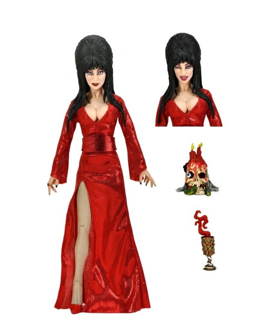 Neca Elvira Mistress of the Dark Red, Fright, and Boo Version