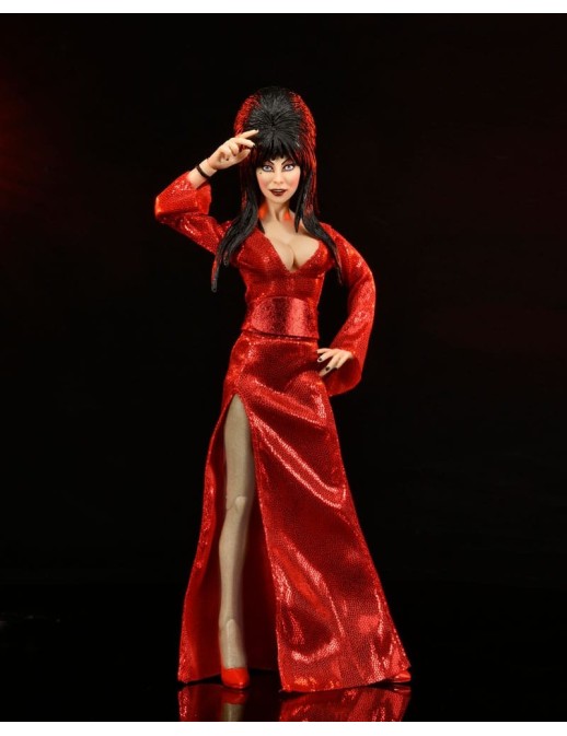 Neca Elvira, Mistress of the Dark Clothed Action Figure Red, Fright, and Boo
